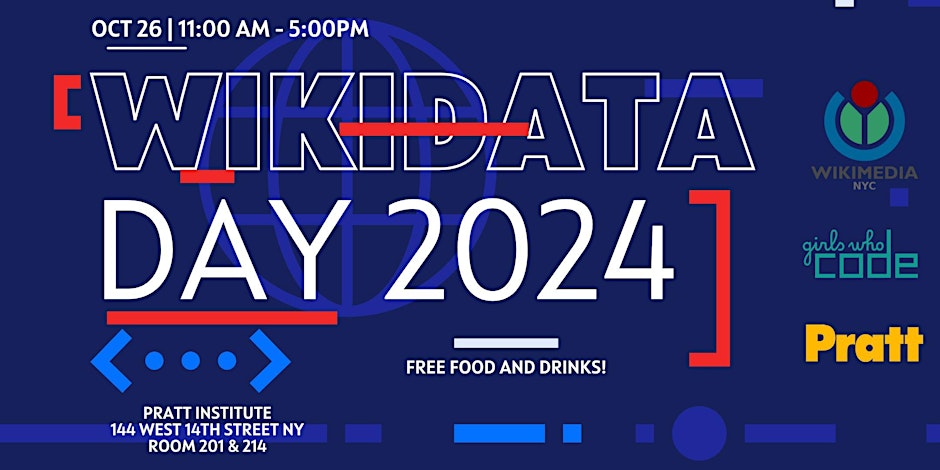 Poster for Wikidata Day 2024