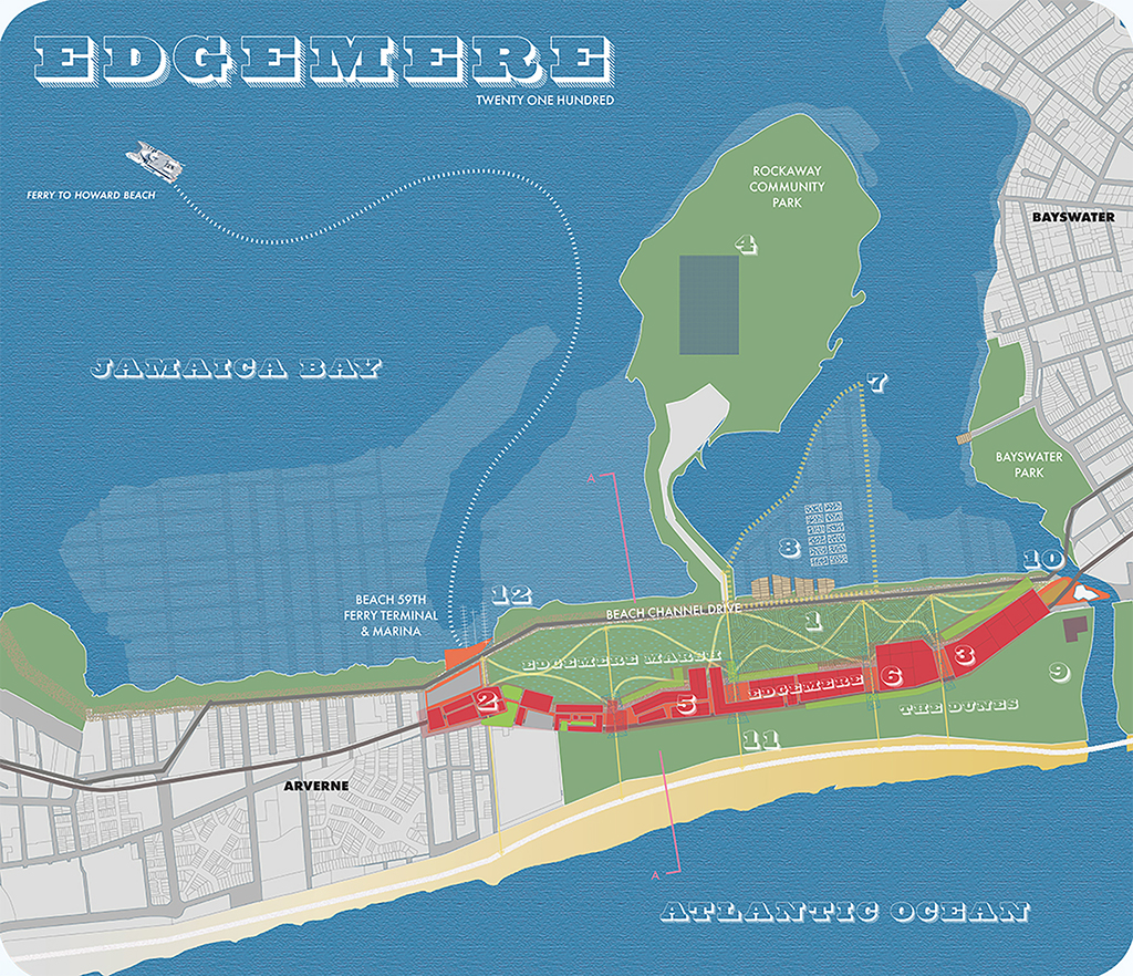 Let The Water In: Strategies for a Resilient Edgemere - Pratt Institute