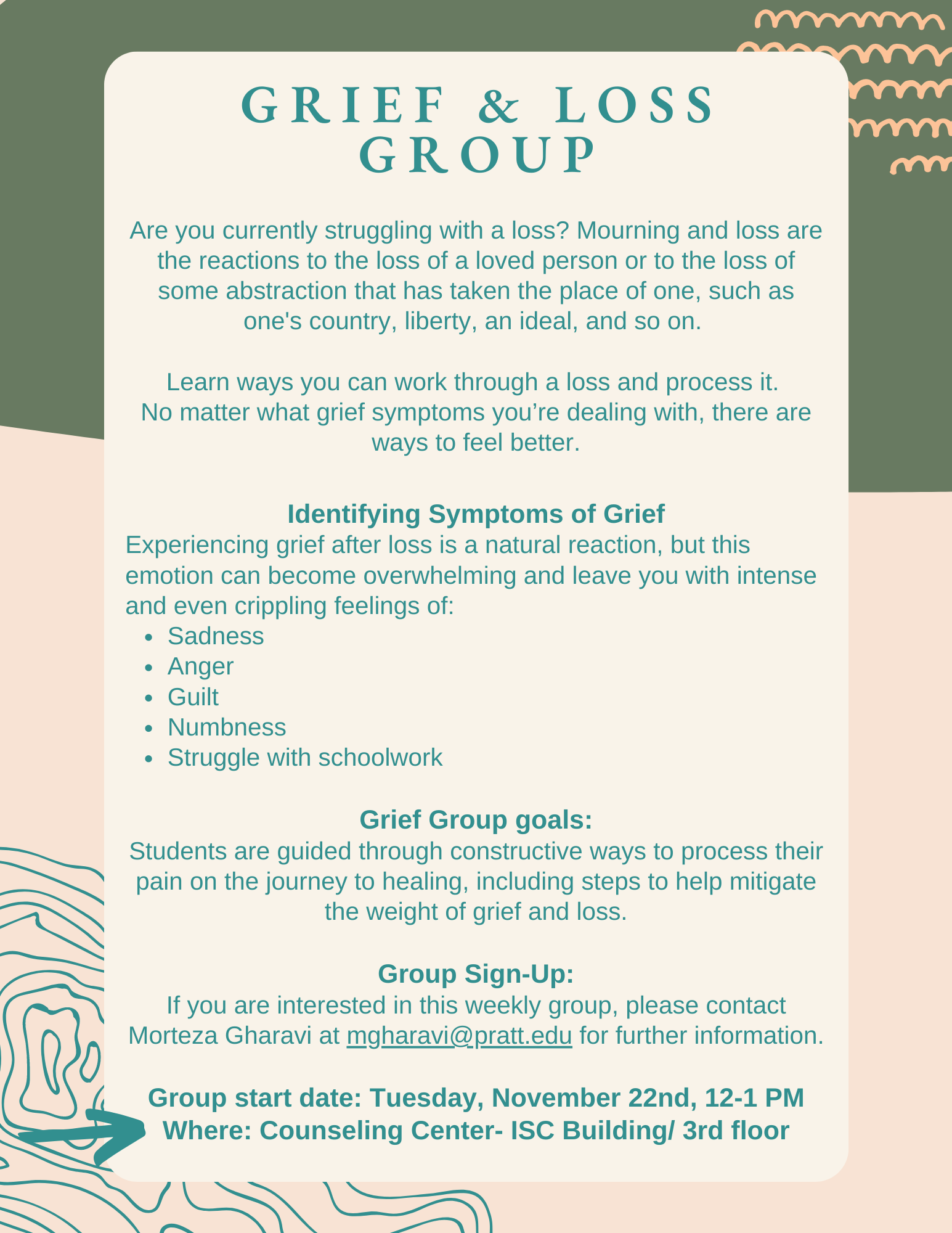 Grief Group Ideas